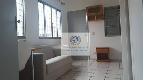 Imagem 3 de 13 de Kitnet Com 1 Dormitório Para Alugar, 25 M² Por R$ 1.850,00/mês - Cidade Universitária - Campinas/sp - Kn0059