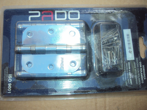 Dobradiça Pado Com Rolamento Cromada3025 Lote Com 7 Kits (Usado)