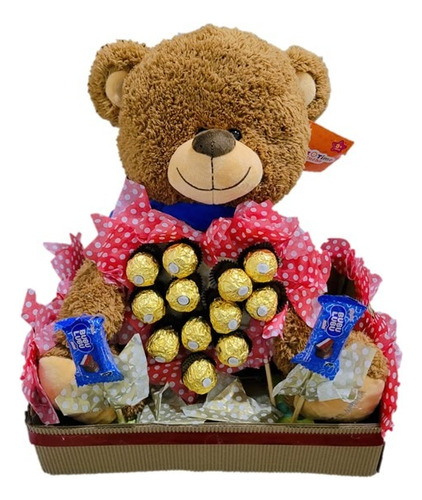 Peluche De Oso Con Dulces