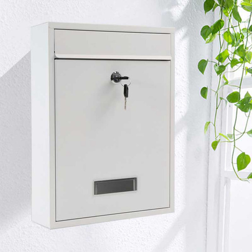 Buzón De Correo De Pared De Montaje Los 21,3x8,5x32cm