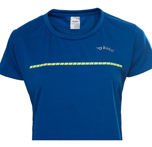 Remera Deportiva Mujer Running Tenis Padel Poliester Kadur
