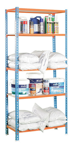 Estanteria Maderclick Plus 5/500 Azul/nja/madera Simonrack