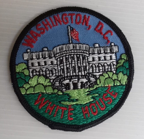 Parche Washington Dc White House Casa Blanca 7,5 Unico Dueño