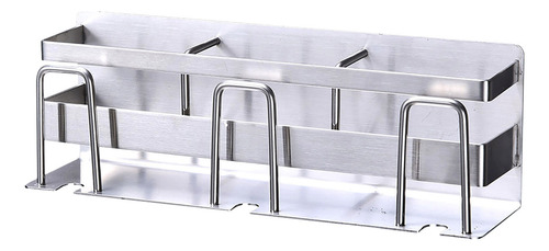 Soporte De Baño Premium De Acero Inoxidable Para Cepillos De