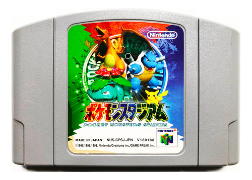 Pokemon Stadium Japones N64 - Nintendo 64