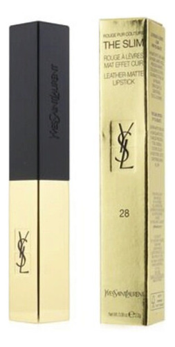 Yves Saint Laurent Rouge Pur Couture The Slim Leather Matte 28