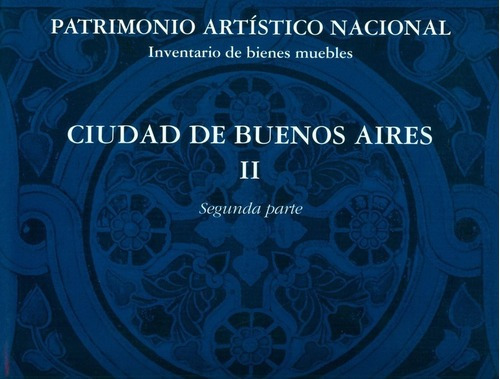 Iii Inventario De Bienes Muebles Ciudad De Buenos Ai, De Schenone, Hector. Editorial Academia Nacional De Bellas Artes En Español