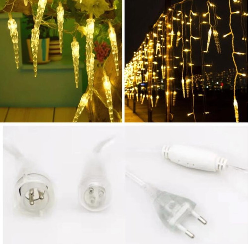 5m Navidad Decoración Exterior Estrella Luz Cadena A