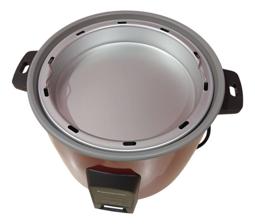 Olla Arrocera Panasonic 2.2l Sr-y22fgj Roja Con Vaporera Bordó 50/60 Hz