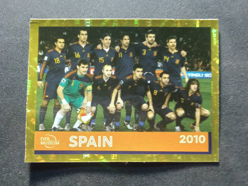 Figurita Seleccion España 2010- Fwc 28- Qatar 2022