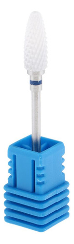 Broca Pulidora De Cerámica Para Uñas De 3/32 Azul-m