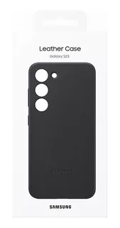 Funda Samsung Leather Case S23 Color Black