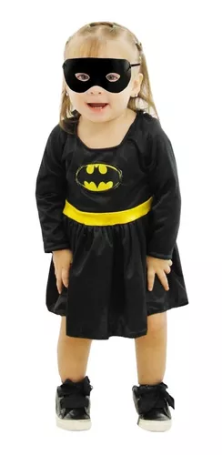 Disfraz Batgirl Con Antifaz Bebe