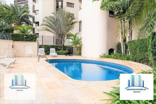 Imagem 20 de 22 de Apartamento Com 4 Dormitórios À Venda, 180 M² Por R$ 1.480.000,00 - Moema - São Paulo/sp - Ap3781