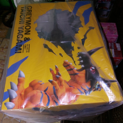 Digimon Greymon Tai Figura Greymon Nuevo