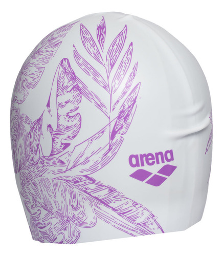 Gorra Arena Sirene Unisex Natación Blanco Tamaño Unico