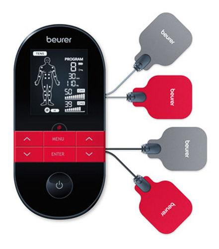 Imagen 1 de 10 de Electroestimulador Tens Ems Beurer Em 59 Funcion Calor
