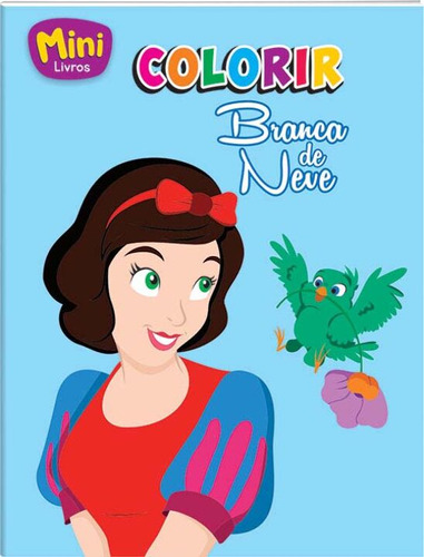 Libro Mini Colorir: Branca De Neve De Editora Todolivro Tod