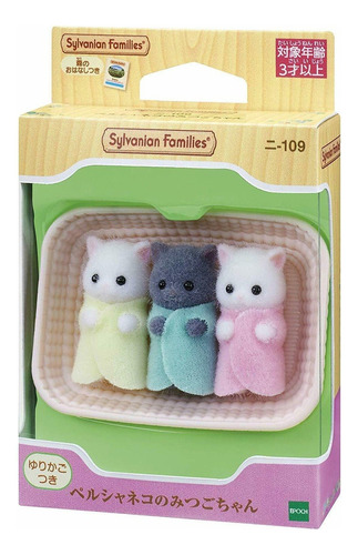 Sylvanian Families - Epoch - Trillizos Gato Persa 