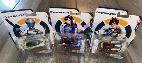 Tracer - Overwatch - Character Cars 1/64 - Hot Wheels