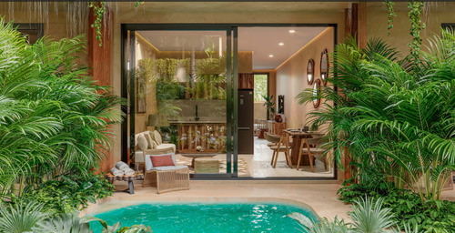 Departamento En Venta En Amara Tulum ¡con Acceso A La Playa!
