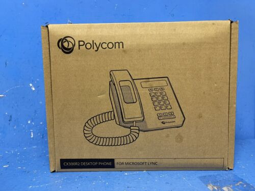 Polycom  Cx300r2 Desktop Phone For Microsoft Lync 2200-3 Ttq