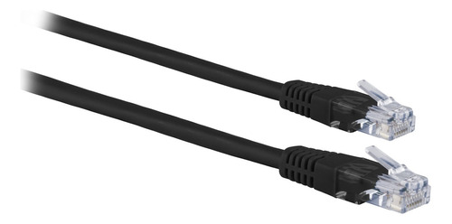 Ativa Cable Ethernet Cat 5e De 3 Pies, Color Negro