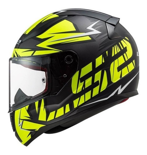 Imagen 2 de 7 de Casco Ls2 Ff 353 Rapid Grid White Red Novedad Devotobikes