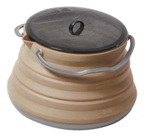 Hoja De Cocción Plegable Silicona Pot De Color De La Piel