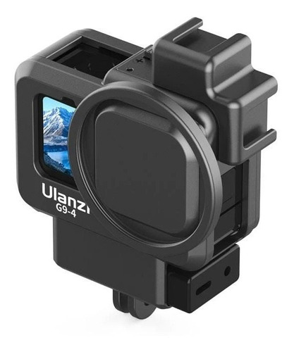 Imagen 4 de 5 de Carcasa Frame Ulanzi Para Gopro Hero 9 C/ Base De Microfono