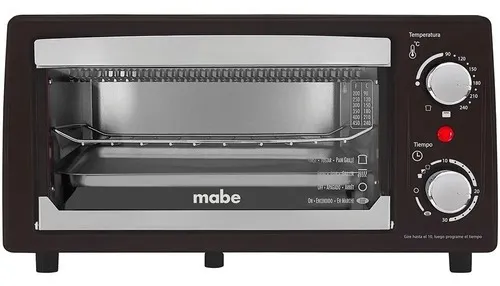 Horno Tostador 10 Litros Mabe Htm10n Negro/inoxidable