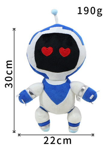 Novo 6 Peças De Novos Brinquedos De Pelúcia Astro Bot Plush