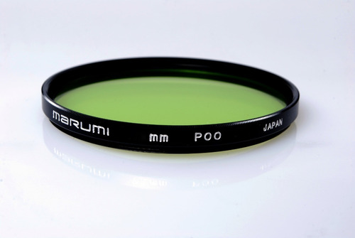 Imagen 2 de 9 de Filtro Marumi Amarillo Verdoso Po0 P/ Blanco Y Negro Ø 72mm