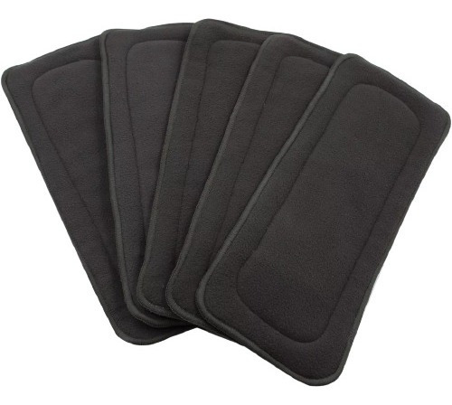 5 Insertos Para Pañales Uso Nocturno De 5 Capas De Bambú Género Sin género Talla unitalla