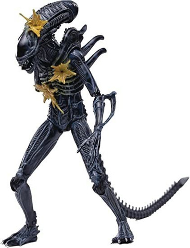 Hiya Toys Aliens: Battle Damaged Alien Warrior 1:18 Escala