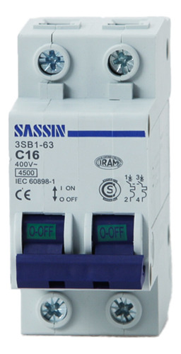 Llave Termica 10amp Sassin