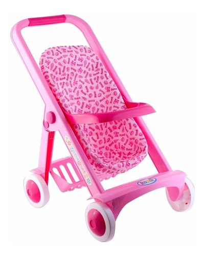 Coche De Paseo Para Muñecas Rondi Little Baby Reclinable