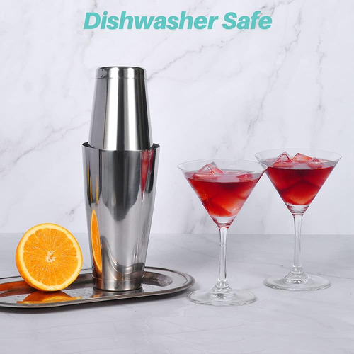 Cocktail Bar Utensilios Kit 23 Piezas 750ml Shaker Boston