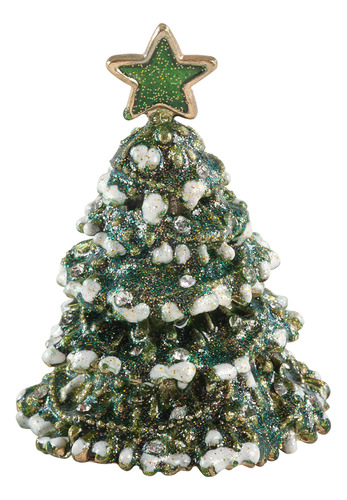 Saro Lifestyle Bejeweled Arbol De Navidad Caja De Almacenami