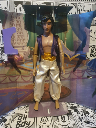 Boneco Aladdin Disney Store Uk - Pronta Entrega Rj
