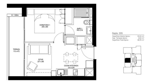 Departamento En Venta De 1-2-3 D. En Ñuñoa