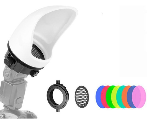 Difusor Compatible Flash Speedlite, V1, Ad100, Ad200