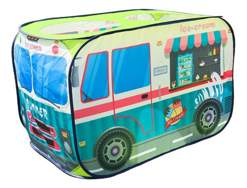 . Carpa De Juego Plegable - Carpa De Coche De Dibujos Helado