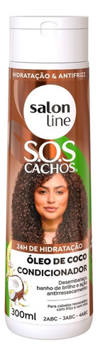 Coco Sos Cachos Salon Line Kit Hidratação Com 7 Produtos