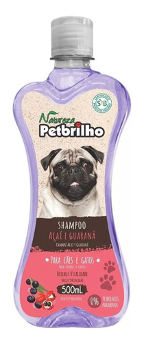 Shampoo De Acai Y Guarana Para Perros O Gatos 500ml 