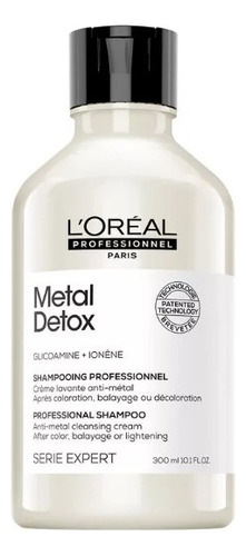 Shampoo Loreal Pro Metal Detox Cabello Dañado Tratado 300ml