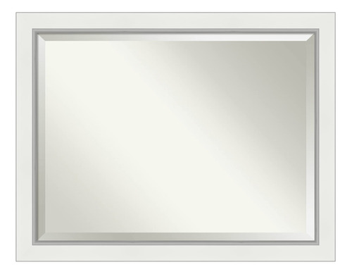 Mirror De Pared De Bano Biselado De Arte Amanti (35.38 X 45.