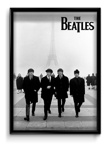 Cuadro The Beatles M5 20x30 (marco+lámina+vidrio)