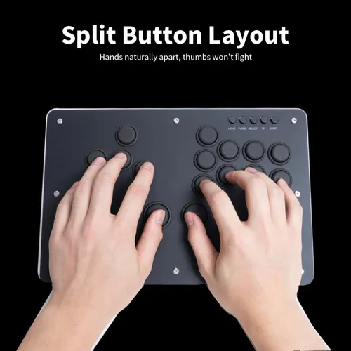 Controlador Arcade Tikitaka S15b-n Con Botones De Nylon