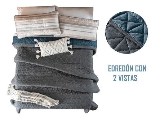 Edredón Ligero Colcha Cobertor Juvenil Fresco King Size Ks